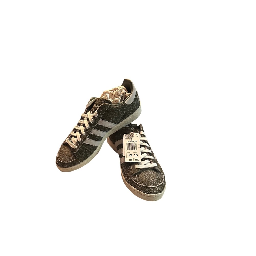 Adidas Originals Jabbar Lo Olive Strata Hairy Suede Shoes JS2160 Mens 12 NEW